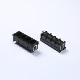 Multi Ports Top Entry Rj12 PCB Connector 1X4 Ports