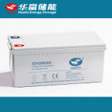 Ce Certificated Rechargeable 12V 200ah Deep Cycle Solar Battery