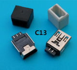 Female 5p Mini USB Solder Connector
