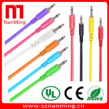 3.5mm Male to Male Mono Patch Cable Audio Extension Cable - Length Can Be Customized