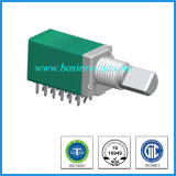 Rotary Potentiometer with Metal Shaft Four Gang for Light Control