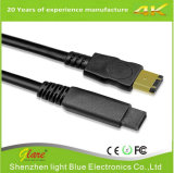 6FT 6p/9p IEEE 1394 Black Firewire Cable