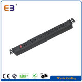 19inch Us Series PDU Used for Network Cabinet Rack Power Socket