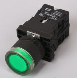 Keyway Illuminated Push Button Switch with Ce/CB/CCC