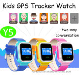 Touch Screen GPS Kids Tracker Watch with Lbs+GPS Positioning (Y5)