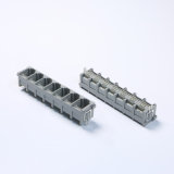 Top Entry Rj11 PCB Connector 1X7 Ports