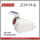 IP67 3p 63A Surface Mounted Industrial Socket