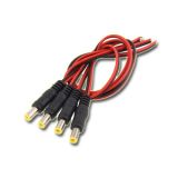 5.5X2.1mm CCTV Power Male DC Connector with Pigtail