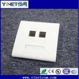 CAT6 Double RJ45 Wall Face Plate/Faceplate Network LAN