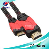 1080P Mini HDMI to HDMI Cable with Net with Ferrite (pH6-1217)