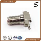 PCB Receptacle Coaxial Cable F Type Connector