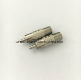 RF Connector, CCTV Connector RCA Male to F Female