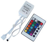 Mini 24key 12V 72W IR Remote RGB Colorful LED Controller