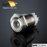 19mm DOT Illuminated Anti Vandal Pushbutton Switch L19 (19mm) Made of Stainless Steel