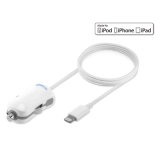 Portable 8 Pin Mini Cellphone Car Charger for iPhone 7