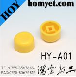 High Sell Promotional Tact Switch Cap in Yellow (HY-A01)
