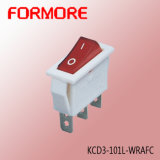Kcd3 Red Lighted Rocker Switch