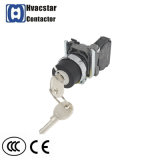 Top Quality 2/3 Position Switch with Key Ce Certificated