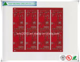Fr4 Rigid PCB Manufacturing with Red Sodermask