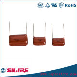 Metalized Polypropylene Axial Round Type Cbb20 Cl20 Capacitors