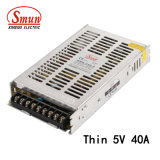 Smun SMB-200-5 200W 5VDC 40A Thin Switching Power Supply SMPS