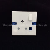 Bakelite 1 Gang 15A Switch Socket with Neon (407)
