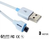 3m High Speed Micro USB Cable for Samsung Cellphone Tabletpc