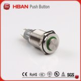 Panel Mount Size 16mm High Head Ring LED Push Button Switch