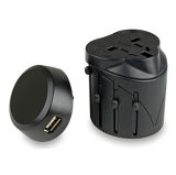 Travel Adapter with USB Charger (HS-T098U)