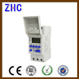 LCD Digital DIN Rail Ahc15A 180-250V Timer Time Switch
