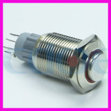 16mm Metal LED Ring Illunimation Push Button Switch