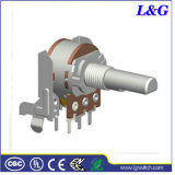 16mm Single Unit with Rotary Switch Rotary Potentiometer