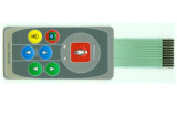 Custom Color LED Membrane Switch Matrix Concave Convex, 0.05mm - 1mm Flat Type