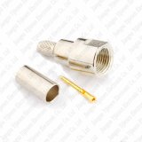 Fme Male Plug Straight Crimp Connector for Rg58 LMR195 3D-Fb Cable