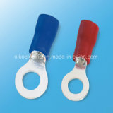 RV Type Pre-Insulating Copper Ring Terminal for Cable Wire Connect
