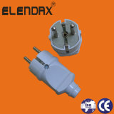 White European Plug/German Plug/European Standard Plug/German Standard Plug/ 16A Plug, European Straight Plug (P8051)