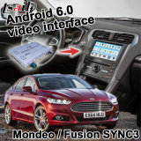 Android 6.0 GPS Navigation Box for Ford Mondeo Fusion Sync 3 Video Interface