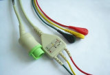Kontron 12pin 3 Snap&Clip ECG Cable