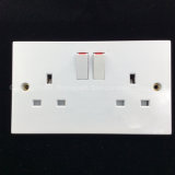 Bakelite High Quality Double 13A Switch Socket (8336SD)
