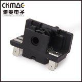 Mini Rotary Switch 16A Black Red Color Plastic Spindle