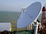 2.4m Fixed Full Motion Vsat Rxtx Satellite Dish Antenna