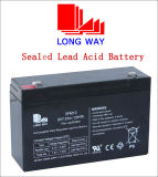 6V12ah Sealed Rechargeable Power Solar UPS Battery