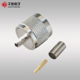 Crimp Type Male N Connector for Cable