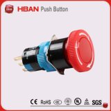Factory Price Ce ISO9001 UL Emergency Stop Dpst Mushroom Push Button Emergency Push Button Switch Lockout
