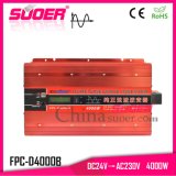 Suoer 4000W DC 24V to AC 230V Pure Sine Wave Inverter 4kw Power Inverter with LCD Display (FPC-D4000B)