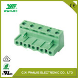 PCB Terminal Block Pluggable Connector with High Current High Voltage Wj2edgk, Pitch 5.0/5.08/7.5/7.62/10/10.16mm