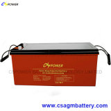 Solar Gel Battery 12V 200ah, Deep Cycle Solar Battery 12V