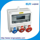 Plastic Power Combination Socket Box with Ce