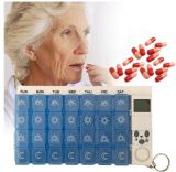 Digital 7days Pill Reminder Pill Box Case Timer
