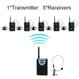 Wtg02 Wireless Tour Guide System 1 Transmitter + 5 Receivers